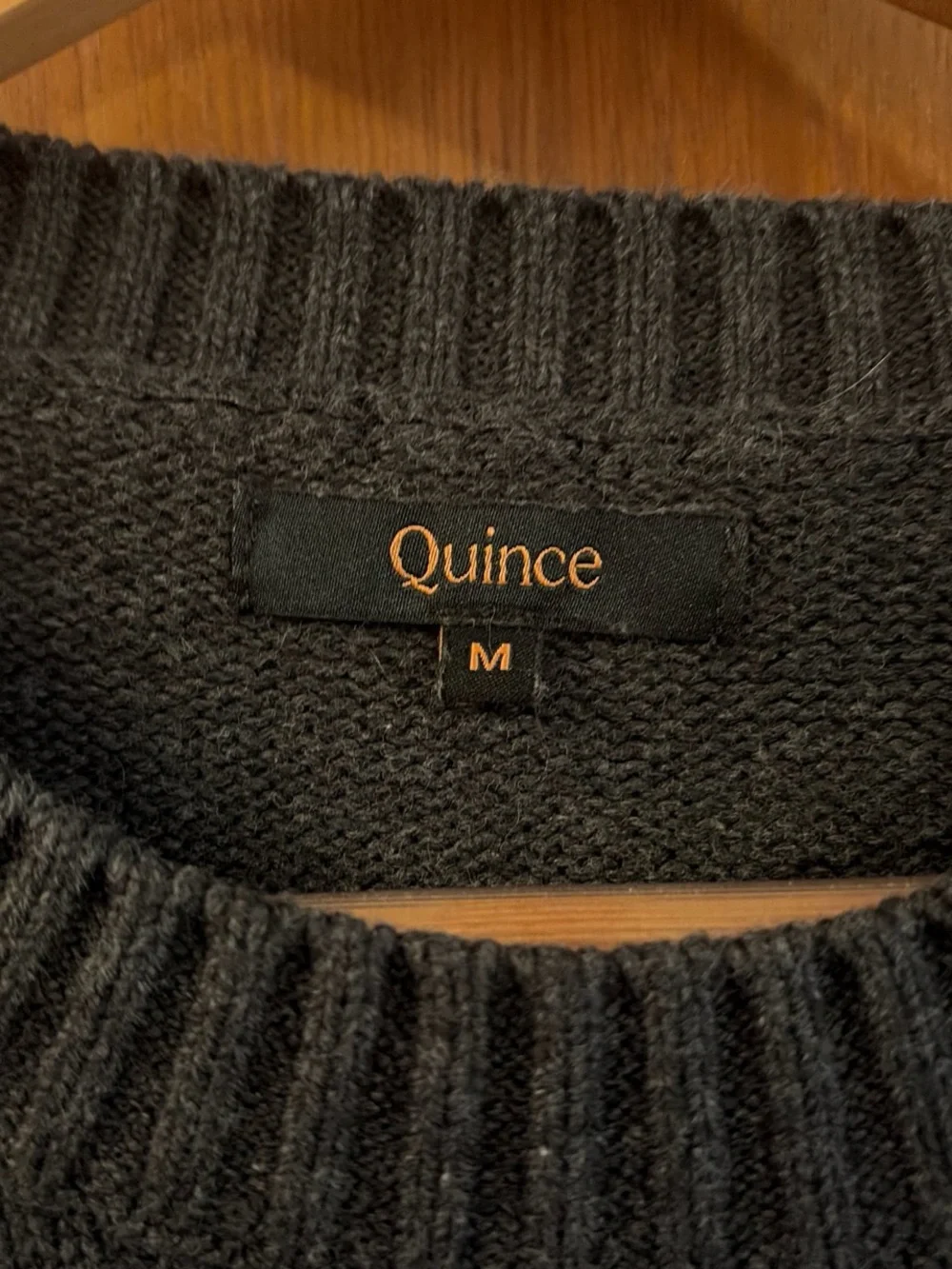 Quince 100% Organic Cotton Boyfriend Crew Sweater - Picture 4 of 4